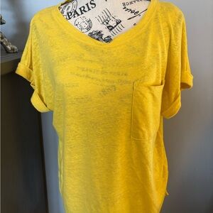 a new day Bright Yellow Short Sleeve Tee